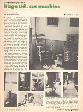 Haga Ud. sus muebles - Octubre 1976