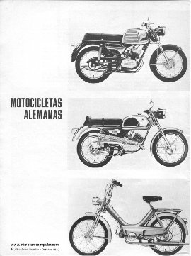 Motocicletas Alemanas - Octubre 1970