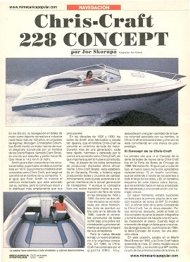 Navegación: Chris-Craft 228 CONCEPT - Octubre 1991
