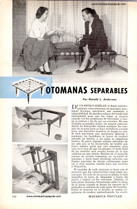 Otomanas Separables - Febrero 1959