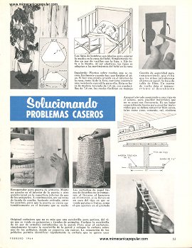 Solucionando Problemas Caseros - Febrero 1964