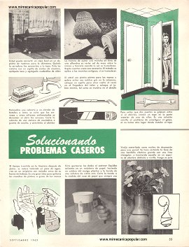 Solucionando Problemas Caseros - Septiembre 1965