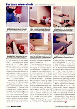 Un asiento fácil de armar que sirve para guardar cosas - Octubre 1998