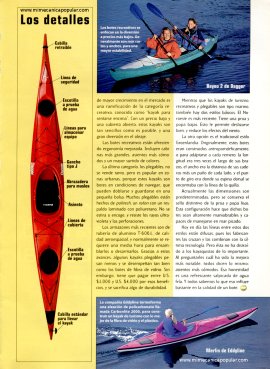 Kayaks en la nueva ola - Julio 1998