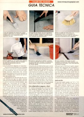 Cómo sellar un piso de concreto - Julio 1994