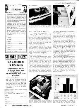 Informe de los dueños: El Javelin de American Motors -Octubre 1968