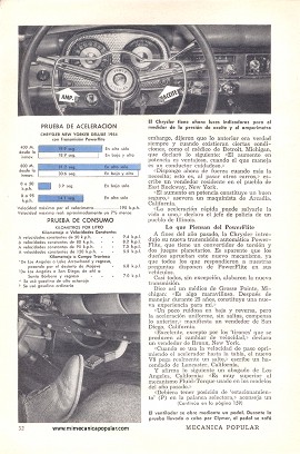 El Chrysler 54 visto por sus dueños - Mayo 1954