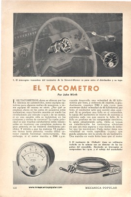 El Tacómetro - Agosto 1959