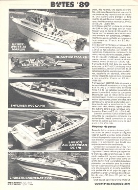 Navegación: Grandes Botes - Mayo 1989