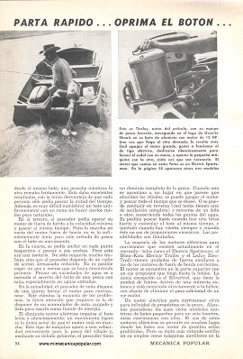 Para el pescador: Al róbalo hay que sorprenderlo - Junio 1960