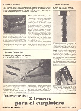 Cómo resolver problemas en el taller - Agosto 1982
