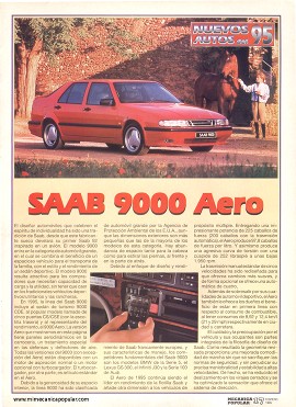 Saab 9000 Aero - Febrero 1995
