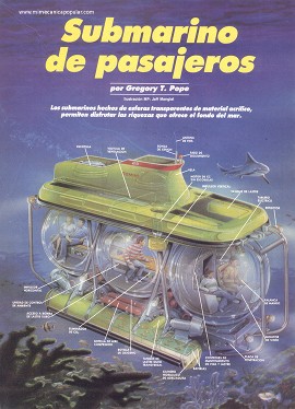 Submarino de pasajeros - Enero 1989