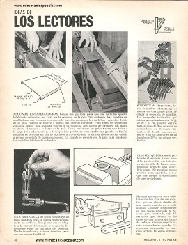 4 prácticas ideas para el taller - Marzo 1967