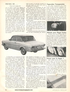 Prueba de Carretera del Cardinal de la Ford - Marzo 1963