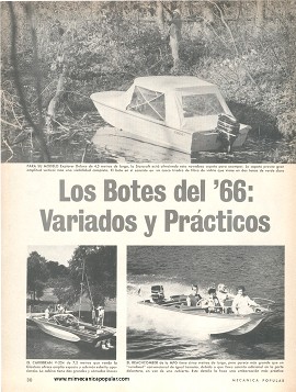 Los Botes del 66: Variados y Prácticos - Junio 1966