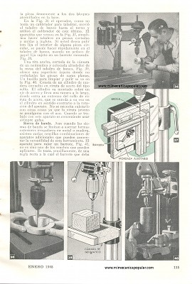 Carpintería Mecánica - Útiles Consejos - Enero 1948