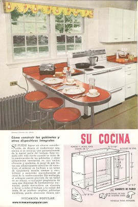 Su Cocina Moderna - Parte II - Gabinetes - Noviembre 1950