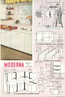 Su Cocina Moderna - Parte II - Gabinetes - Noviembre 1950