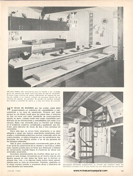 Ideas para su Casa de Vacaciones - Julio 1967