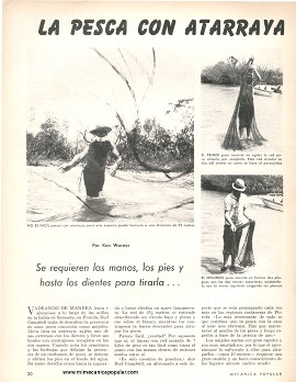 La Pesca con Atarraya - Julio 1966