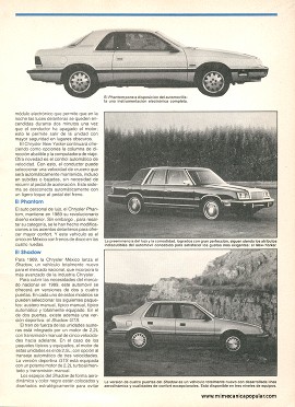 Los modelos Chrysler 89 - Enero 1989