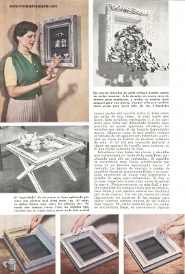Nueva Vida Para el Mobiliario Viejo - Julio 1950