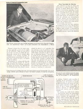 Prueba de las turbinas de gas Chrysler 1963 - Junio 1962