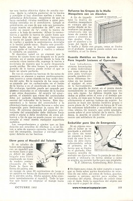 Conozca el Sistema Nervioso de su Auto - Las Bocinas - Octubre 1952