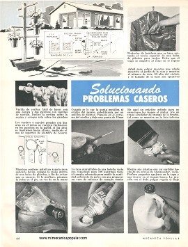 Solucionando Problemas Caseros - Marzo 1963