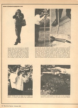 Soportes para Cámaras - Octubre 1974