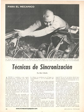 Técnicas de Sincronización - Julio 1967