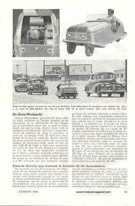 Un Auto Minúsculo - Agosto 1950