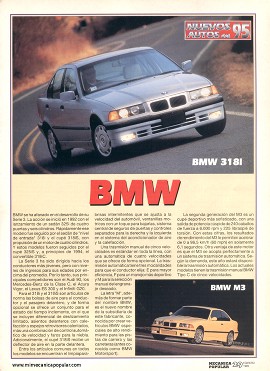 BMW serie 3 - Febrero 1995