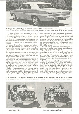 MP Prueba el Buick con Motor V-6 - Diciembre 1961