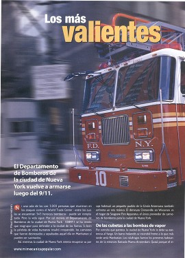 El departamento de bomberos de Nueva York vuelve a armarse - Diciembre 2002