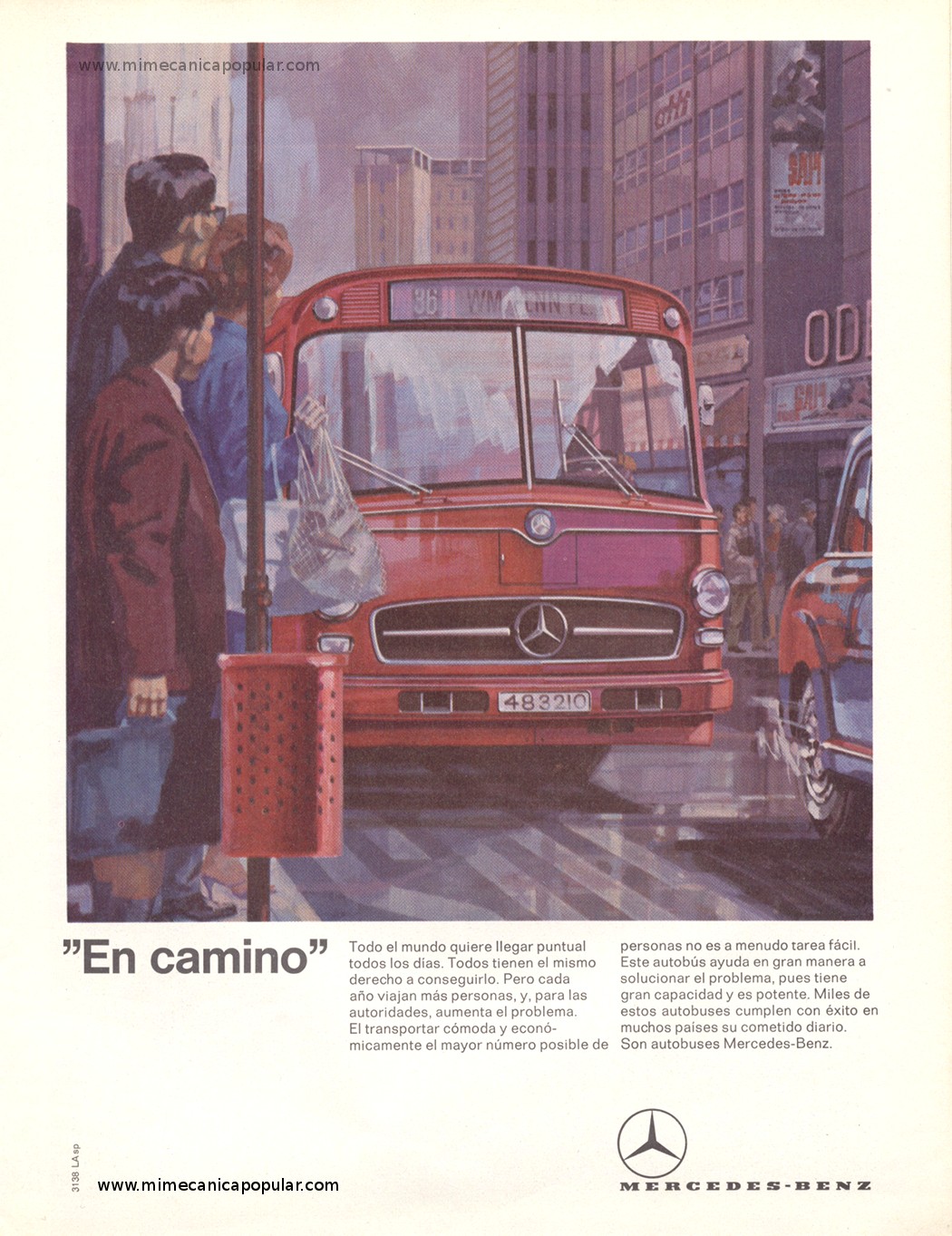 Publicidad - Camiones Mercedes-Benz - Noviembre 1963