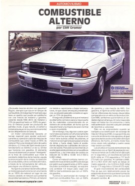 Dodge Spirit - Combustible Alterno - Julio 1993