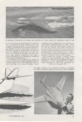 Hidroaviones de Reacción - Diciembre 1951
