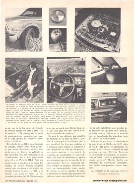 Informe de los dueños: Toyota Corolla - Agosto 1974