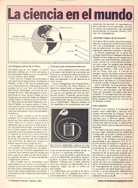 La ciencia en el mundo - Febrero 1981