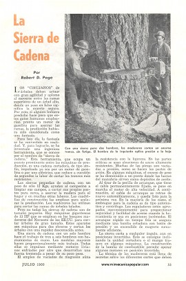 La Sierra de Cadena - Julio 1950