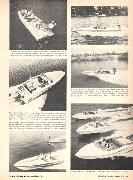 Velocidad y Nueva Línea en los Botes del 74 - Mayo 1974