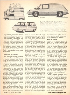 Las nuevas mini-furgonetas - Octubre 1976