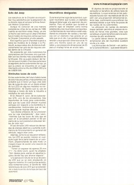 Noticias de Detroit - Abril 1990