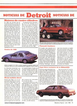 Noticias de Detroit - Julio 1986