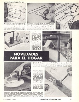 Novedades para el Hogar - Noviembre 1963