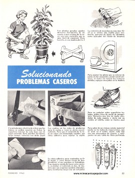 Solucionando Problemas Caseros - Febrero 1963