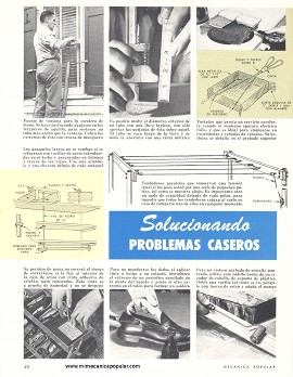 Solucionando problemas caseros - Octubre 1963