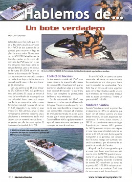 Yamaha - Un bote verdadero - Enero 2003